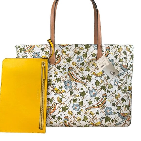 🔥NeW! Tory Burch Blake Print Tote - Picture 3 of 13